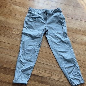 Talbots Girlfriend Chinos in Grey/Gray
